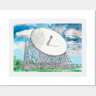 Jodrell Bank Telescope Posters and Art